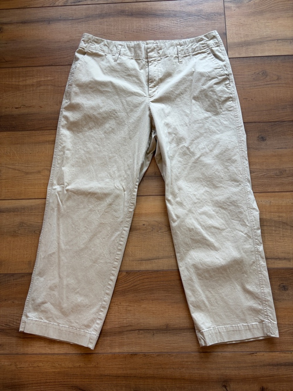 a new day Khaki Cotton Chinos - Straight Leg